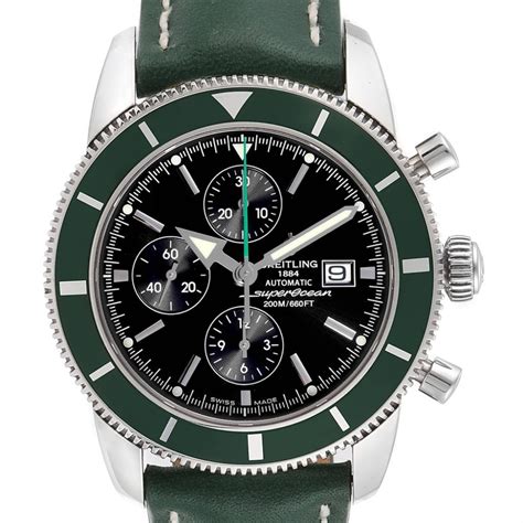 breitling superocean heritage 46 green limited edition|breitling superocean heritage 46 chronograph.